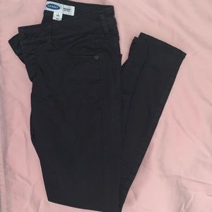 Black old navy pants, size 2 petite
